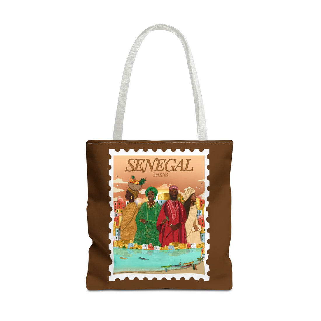 Senegal Post Card - Tote Bag