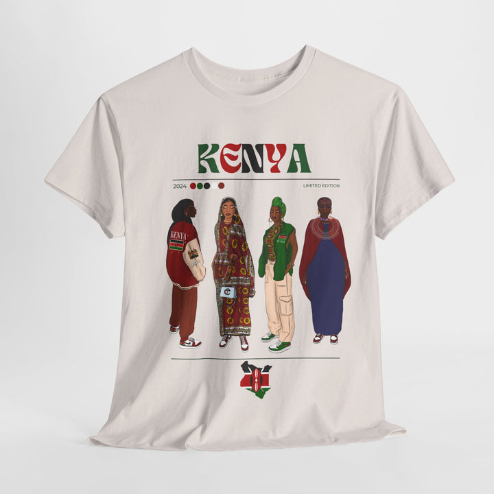 Kenya x Streetwear Series - Unisex Heavy Cotton Tee