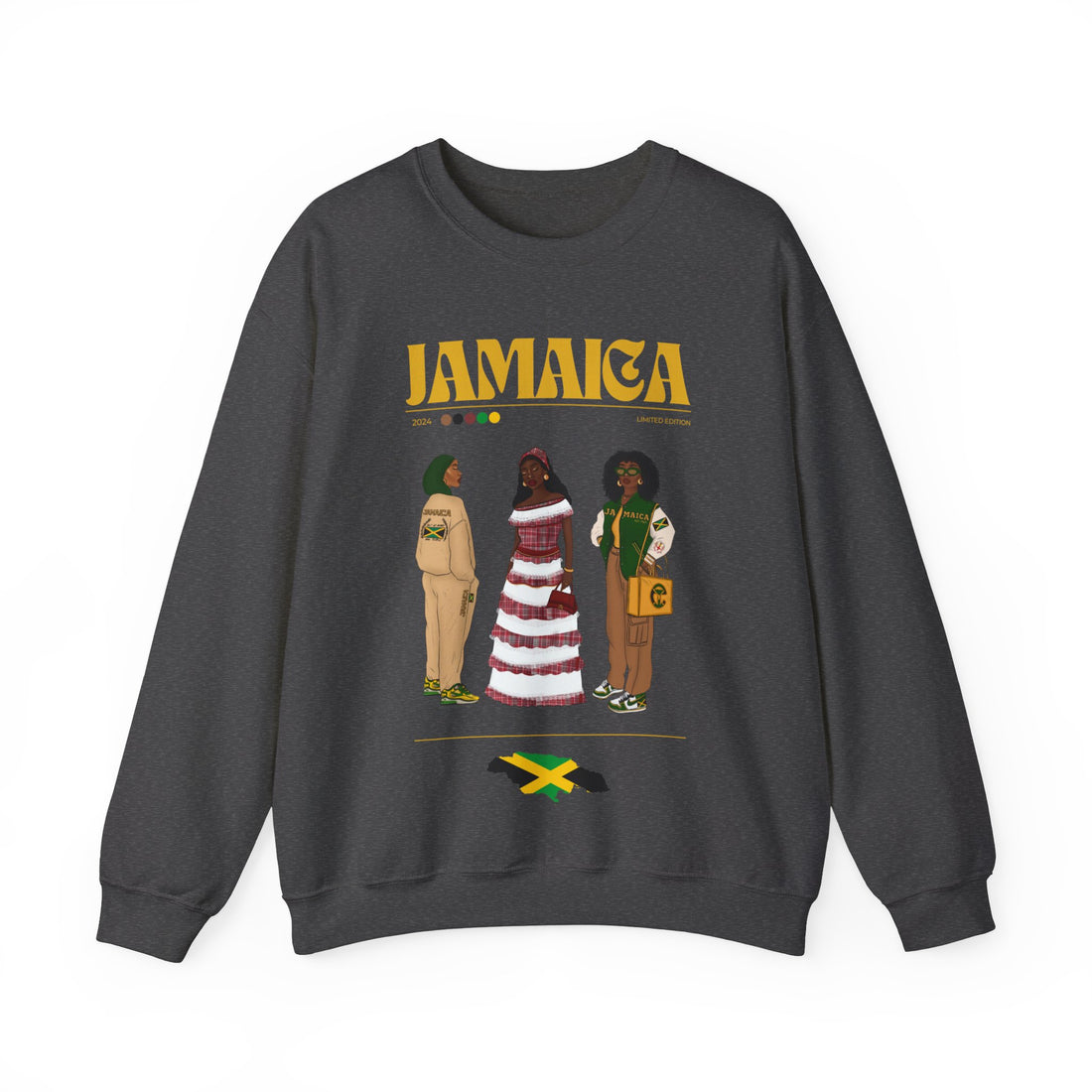 Jamaica x Streetwear Series - Crewneck Sweatshirt