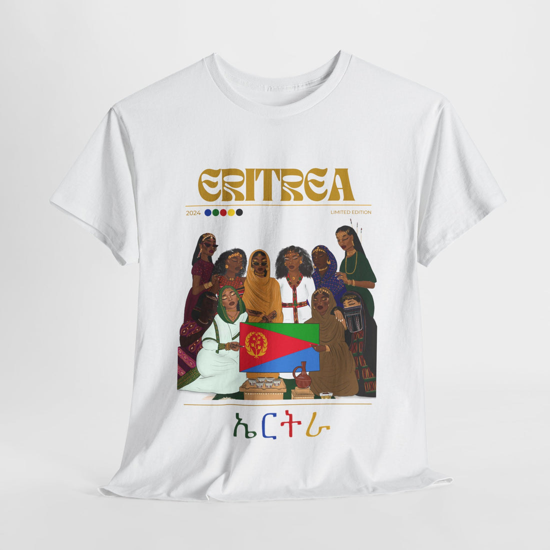 Eritrea x Streetwear Series - Unisex Heavy Cotton Tee