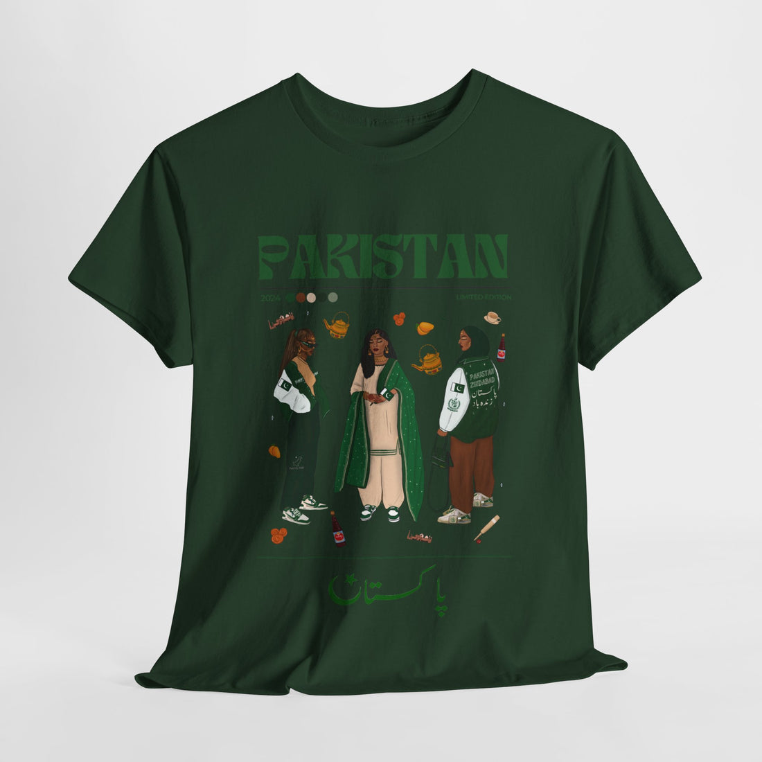 Pakistan x Streetwear Series - Unisex Heavy Cotton Tee