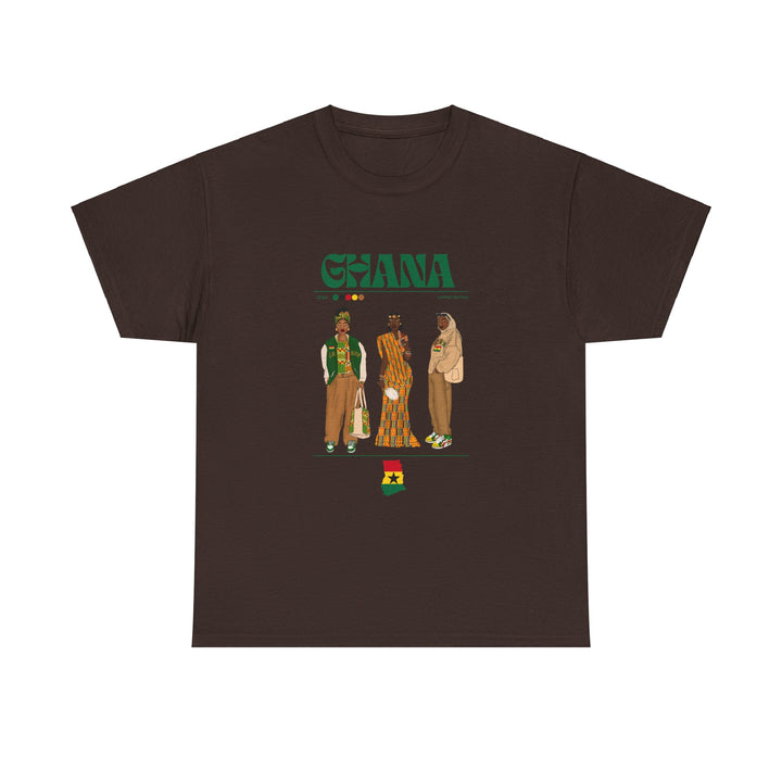 Ghana x Streetwear Series - Unisex Heavy Cotton Tee