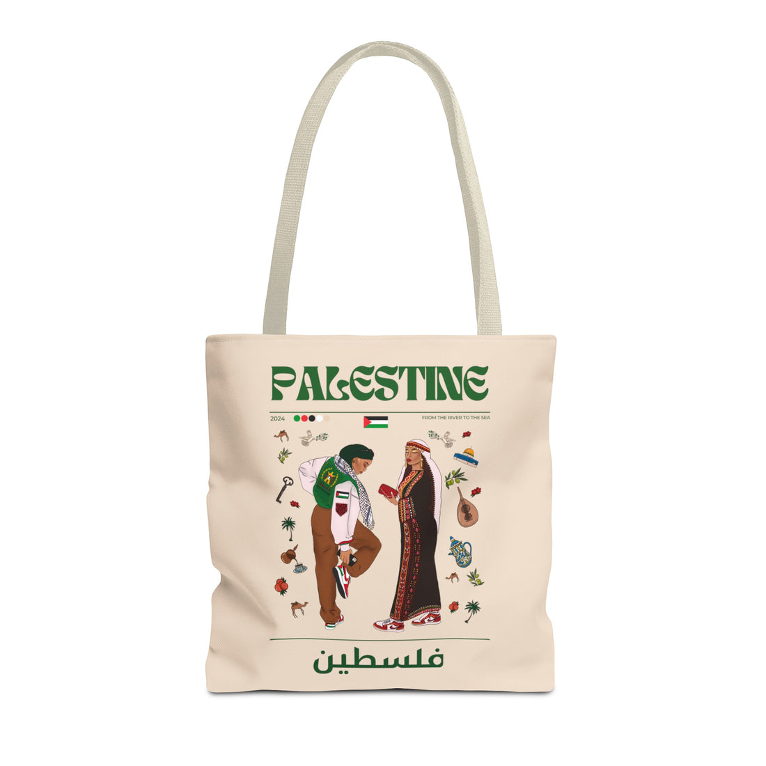 Palestine x Streetwear Tote Bag