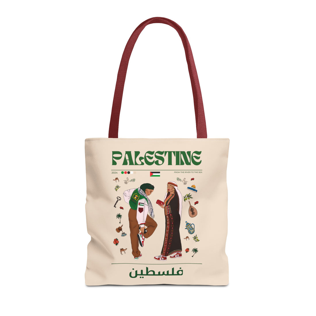 Palestine x Streetwear Tote Bag