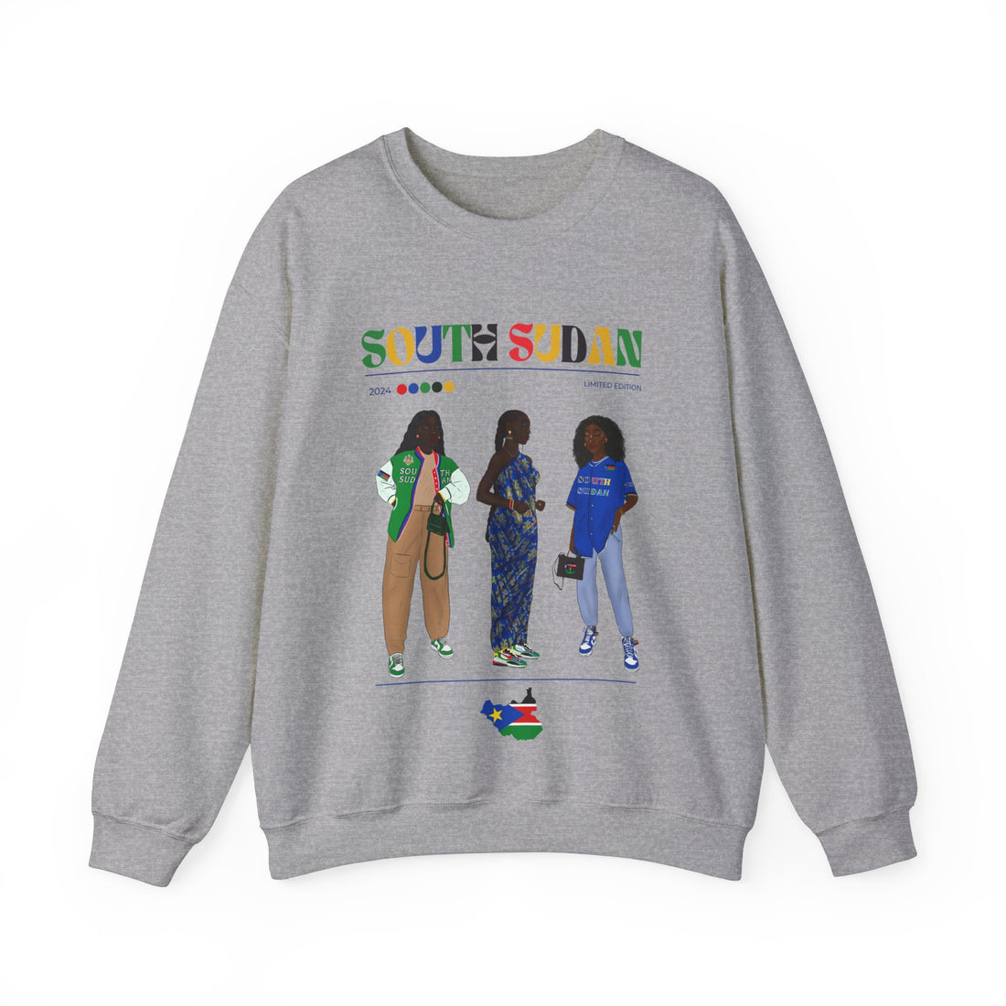 South Sudan x Streetwear Series - Crewneck Sweatshirt