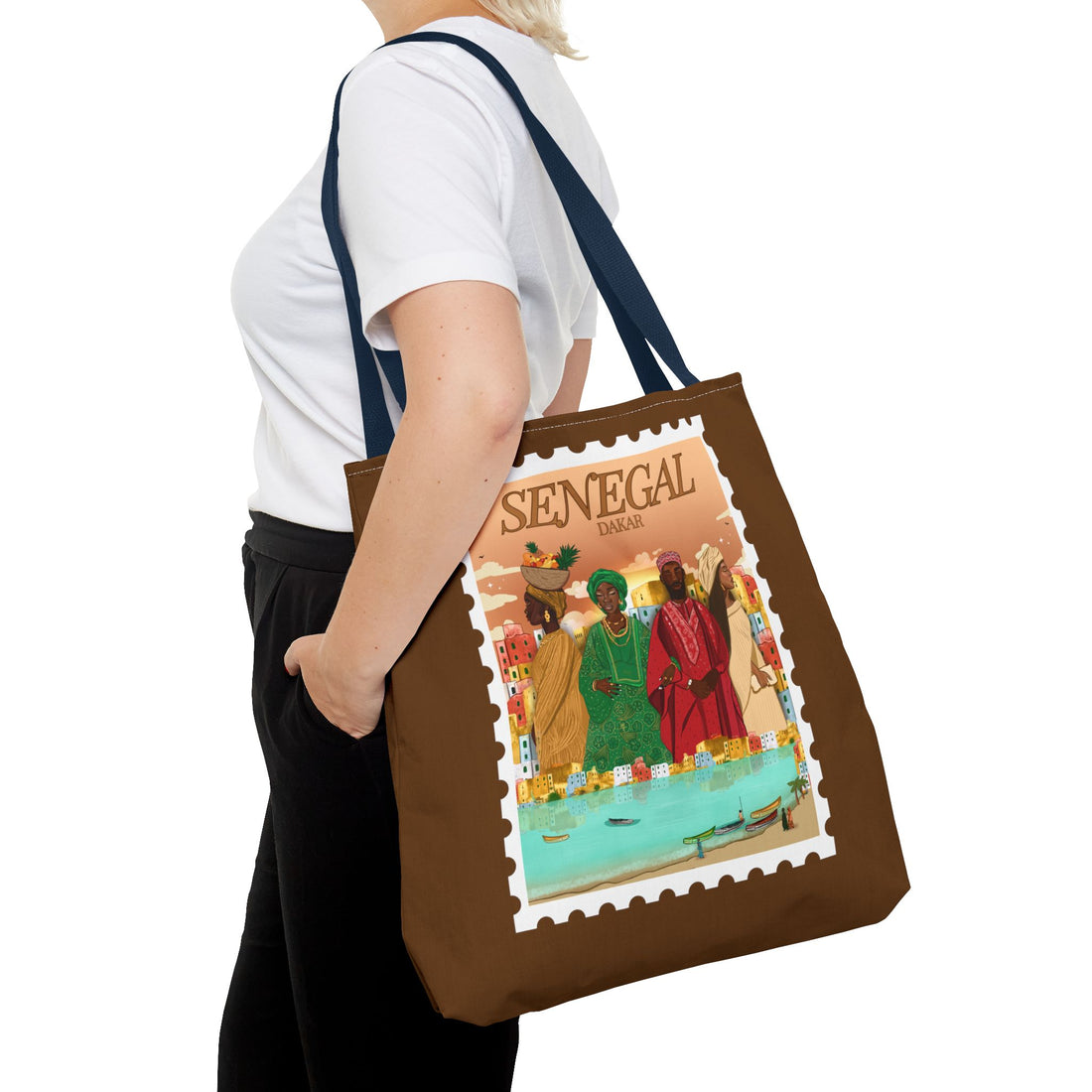 Senegal Post Card - Tote Bag