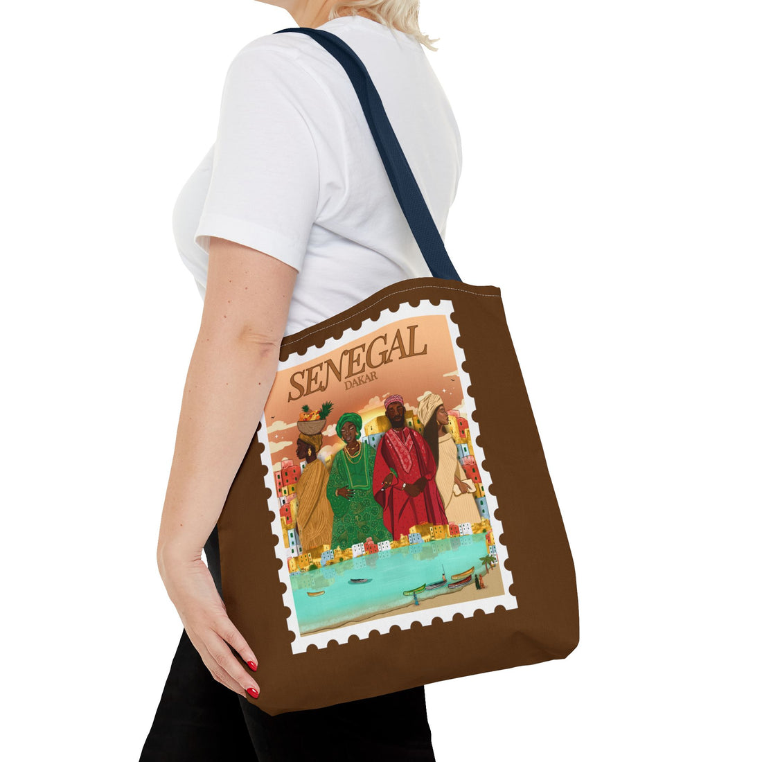 Senegal Post Card - Tote Bag