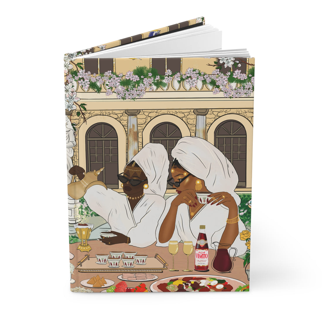 A Rich, Royal, Regal Dinner - Hardcover Journal Matte