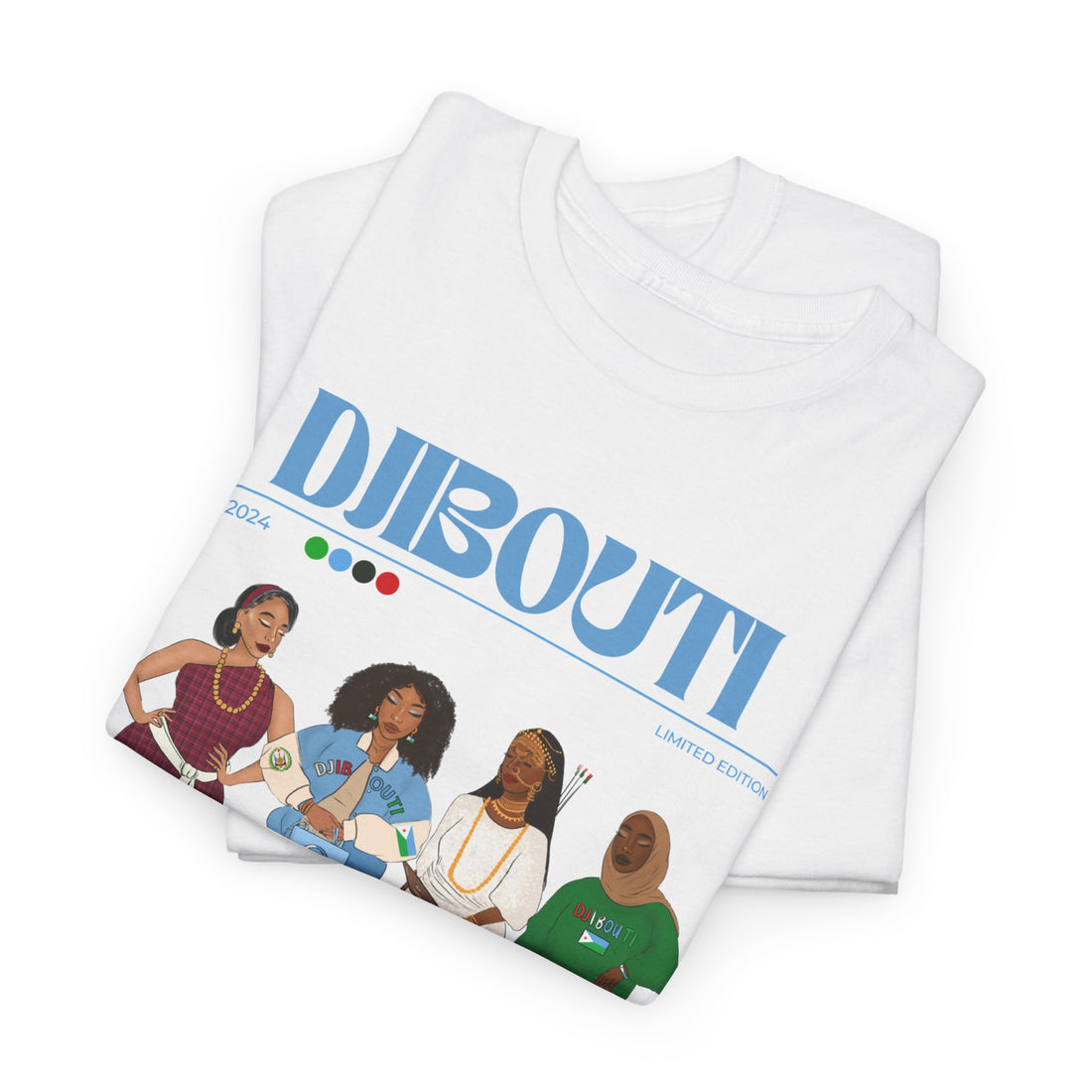 Djibouti x Streetwear Series - Unisex Heavy Cotton Tee