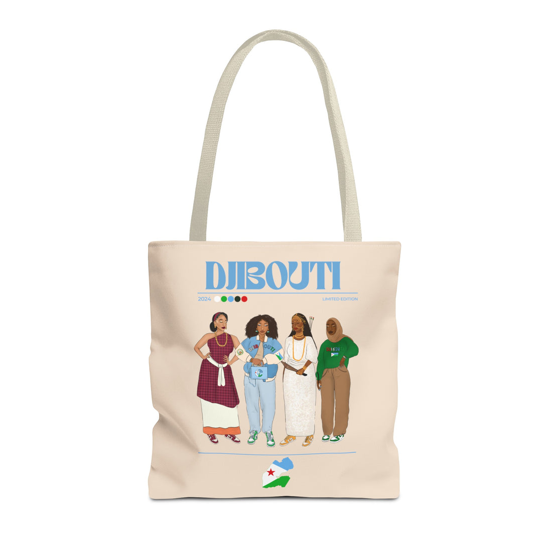 Djibouti x Streetwear Tote Bag