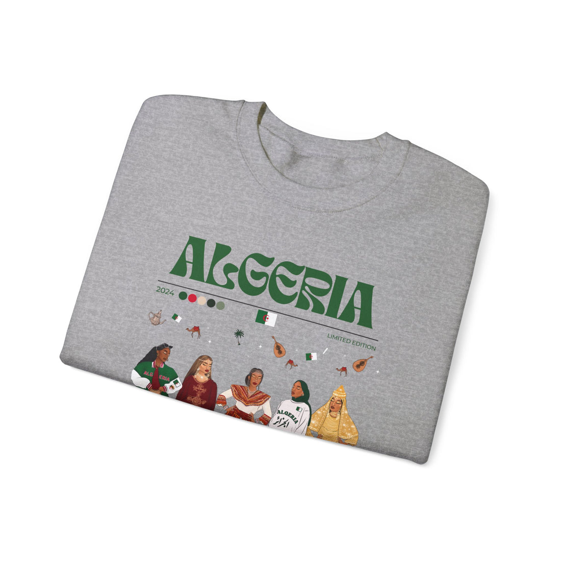 Algeria x Streetwear Series - Crewneck Sweatshirt