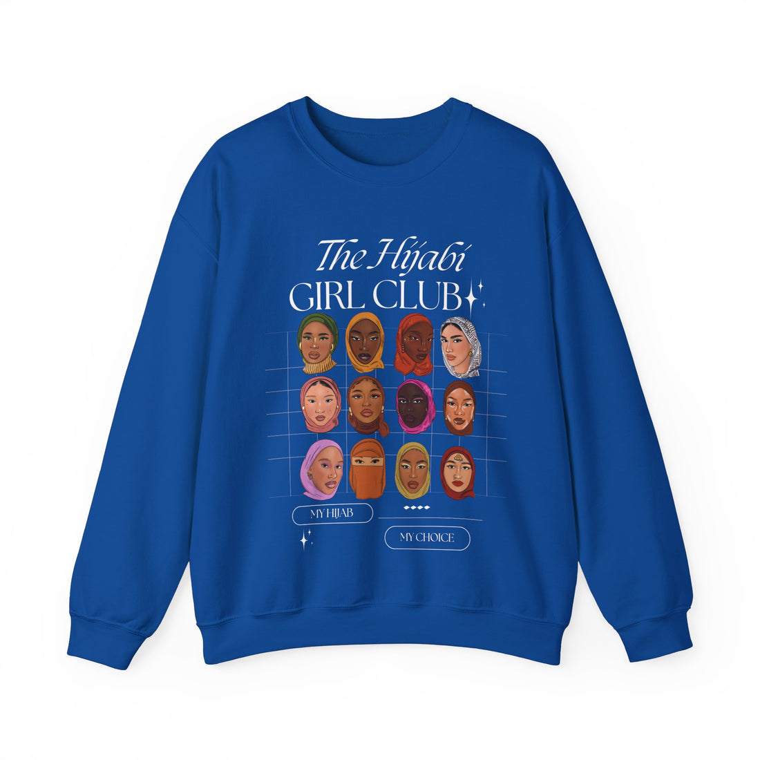 Hijabi Girl Club Vol. 2 - Crewneck Sweatshirt