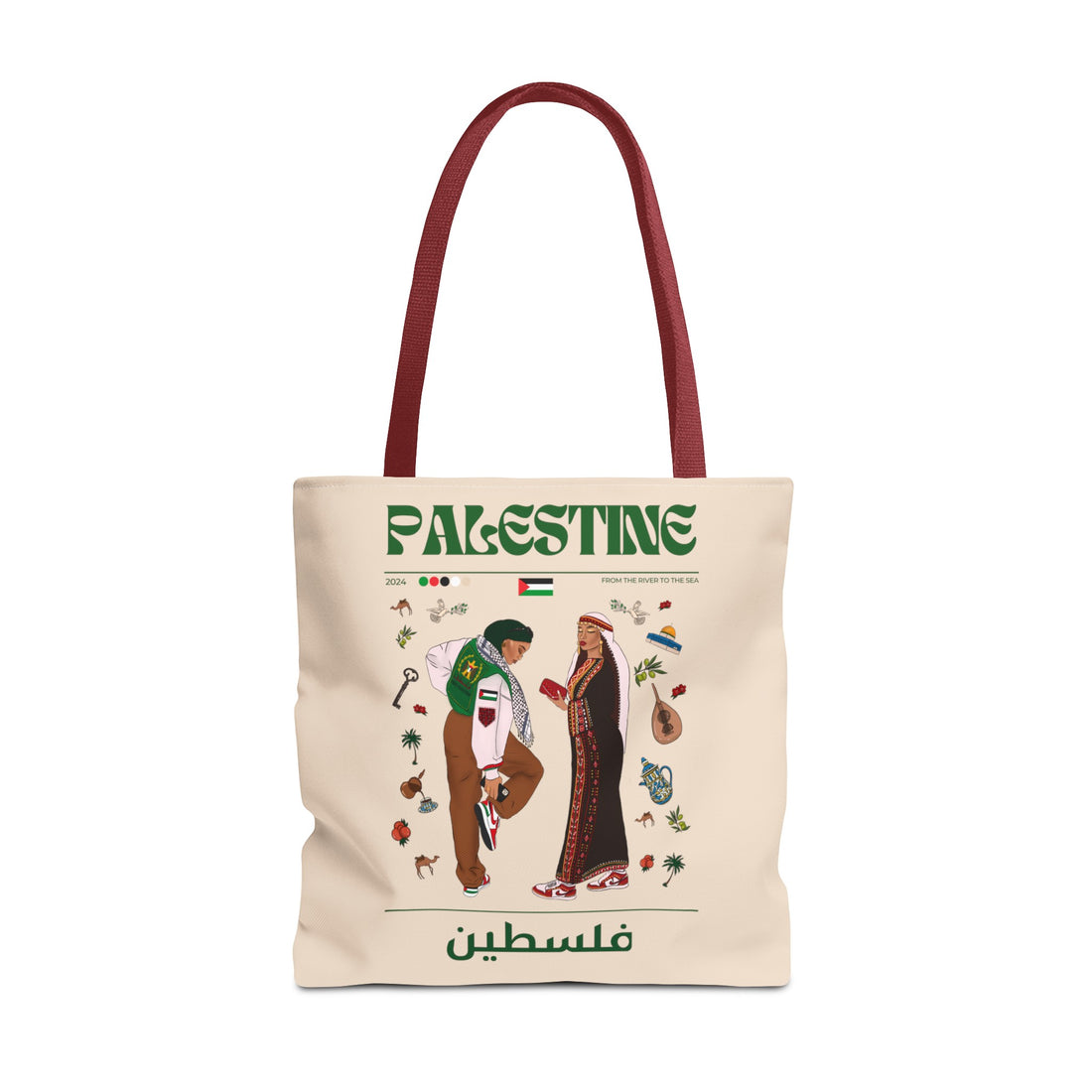 Palestine x Streetwear Tote Bag