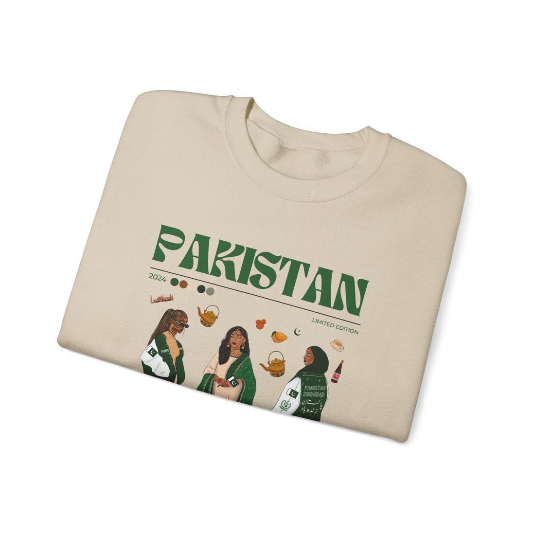 Pakistan x Streetwear Series - Crewneck Sweatshirt