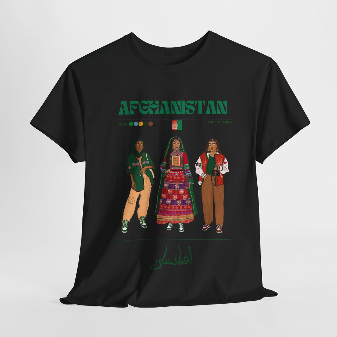 Afghanistan x Streetwear Series - Unisex Heavy Cotton Tee