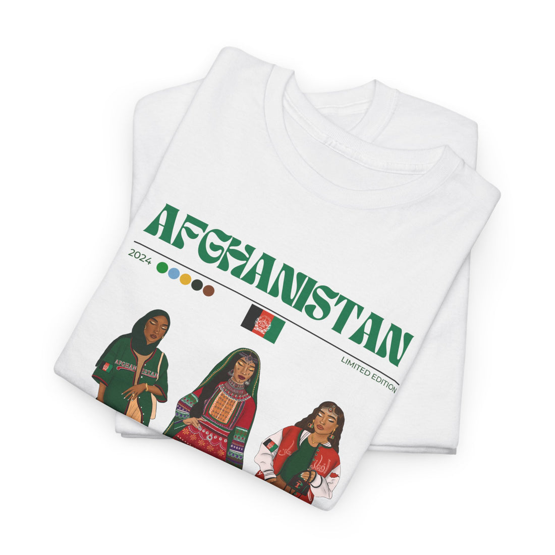 Afghanistan x Streetwear Series - Unisex Heavy Cotton Tee