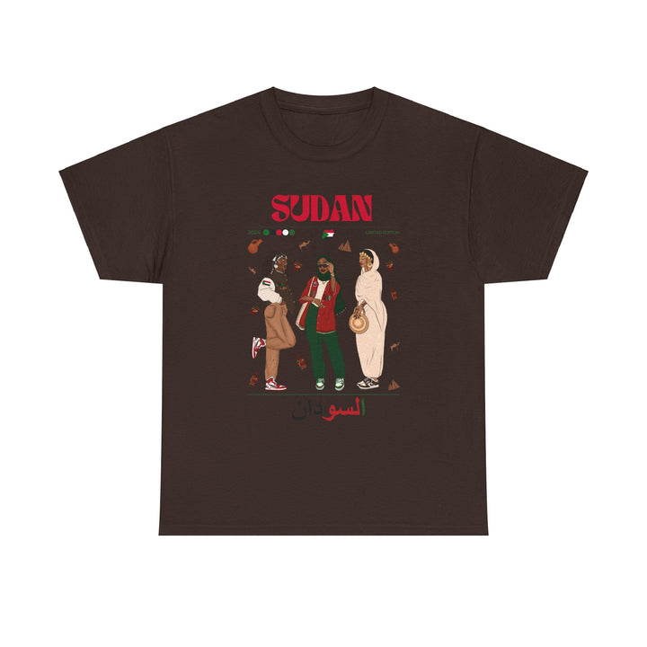 Sudan x Streetwear Series - Unisex Heavy Cotton Tee