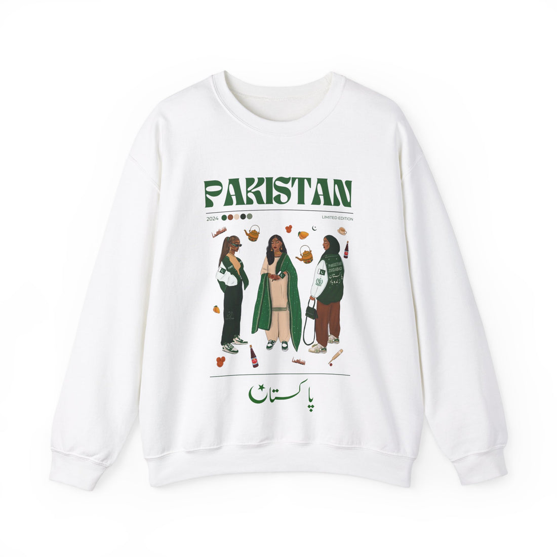 Pakistan x Streetwear Series - Crewneck Sweatshirt