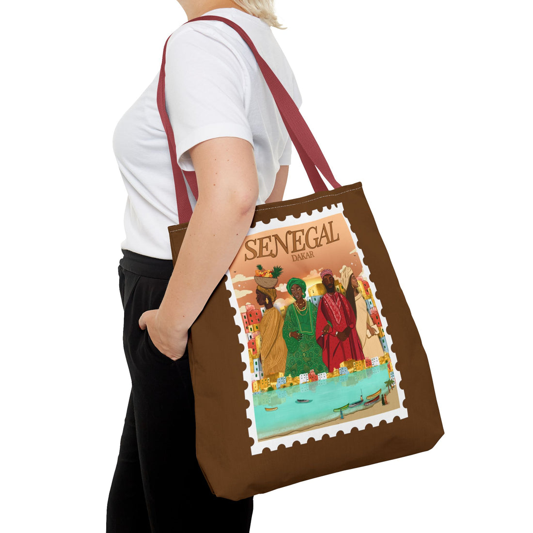 Senegal Post Card - Tote Bag