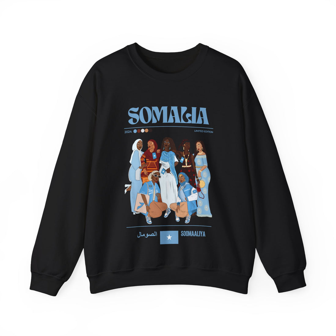 Somalia x Streetwear Series - Crewneck Sweatshirt