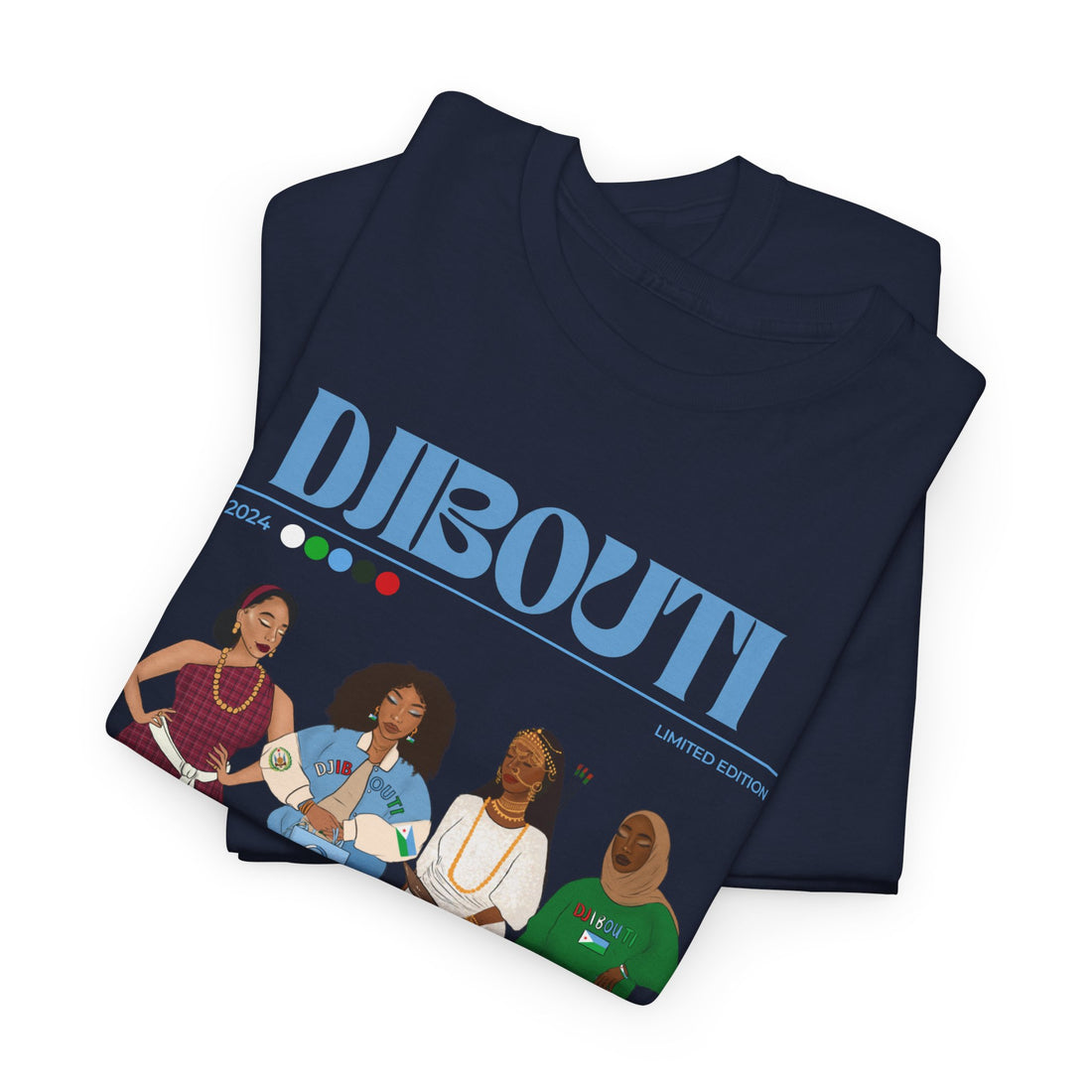 Djibouti x Streetwear Series - Unisex Heavy Cotton Tee