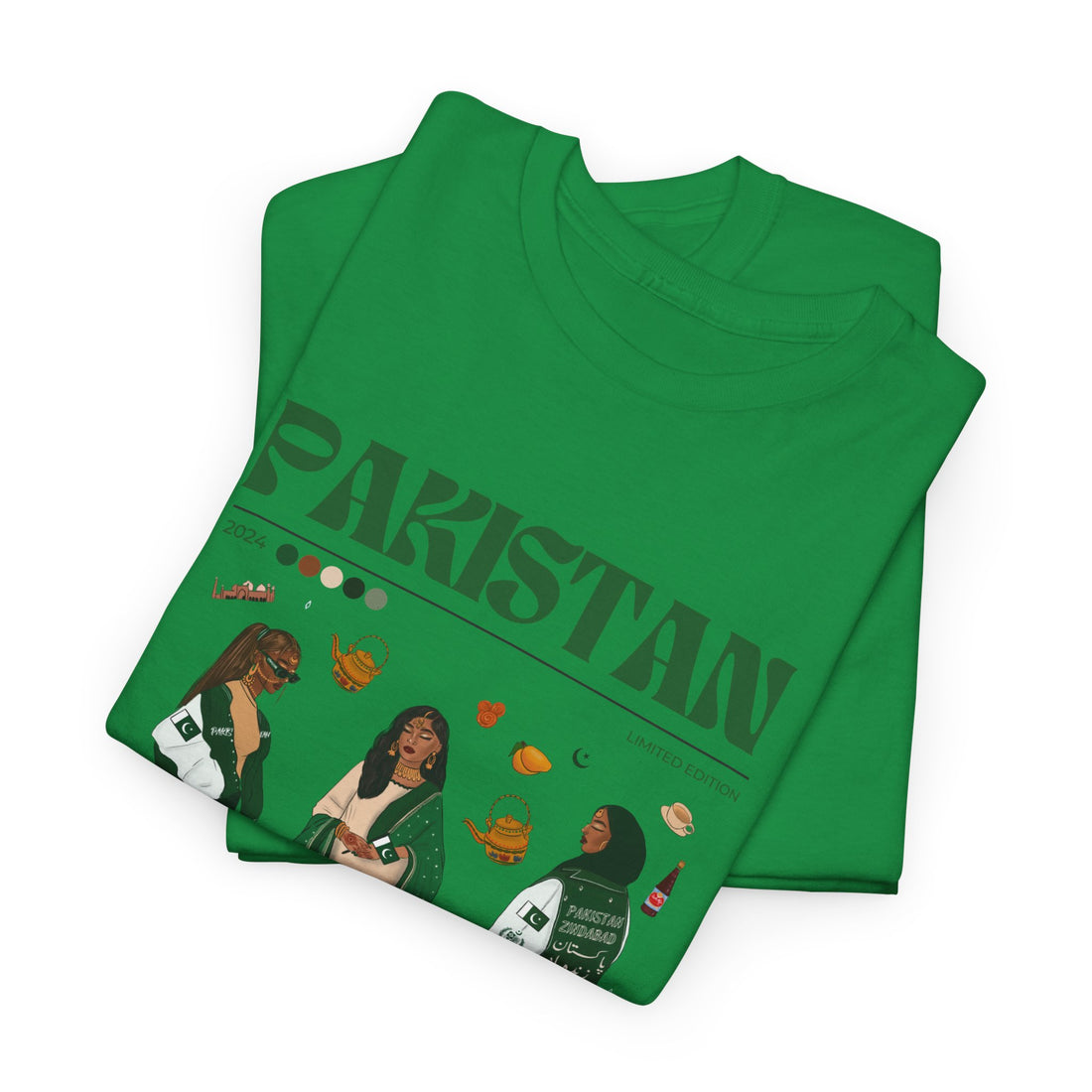 Pakistan x Streetwear Series - Unisex Heavy Cotton Tee