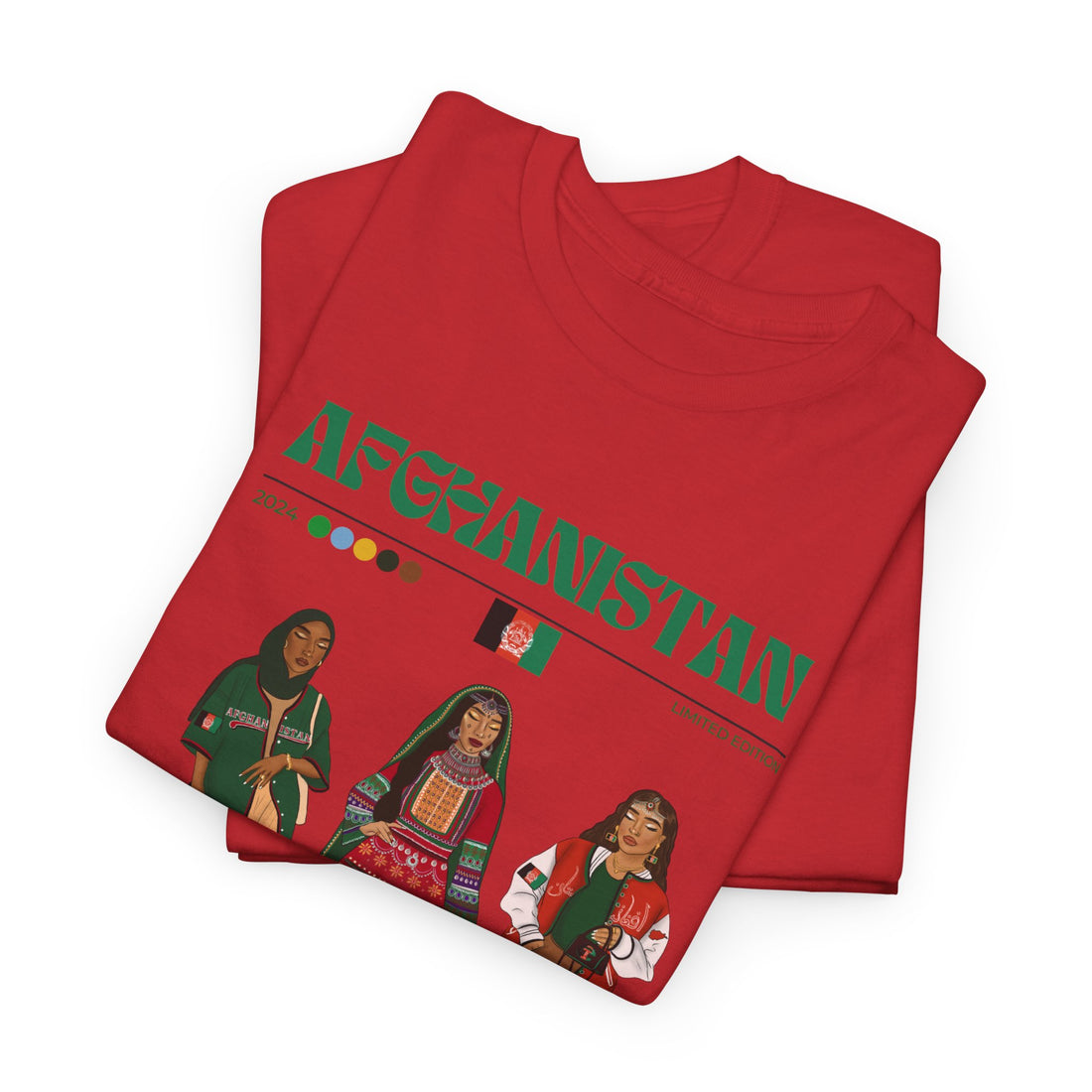 Afghanistan x Streetwear Series - Unisex Heavy Cotton Tee