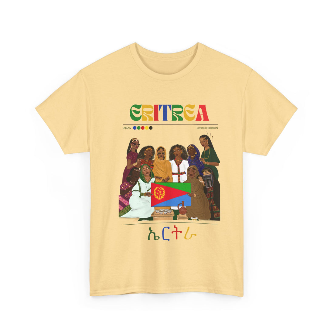 Eritrea x Steetwear Series - Unisex Heavy Cotton Tee