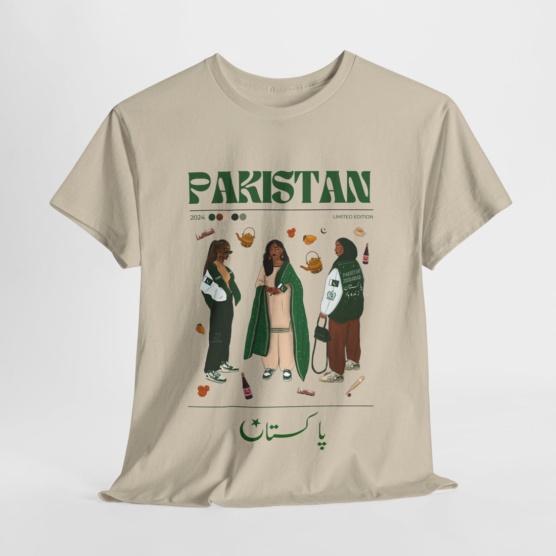 Pakistan x Streetwear Series - Unisex Heavy Cotton Tee