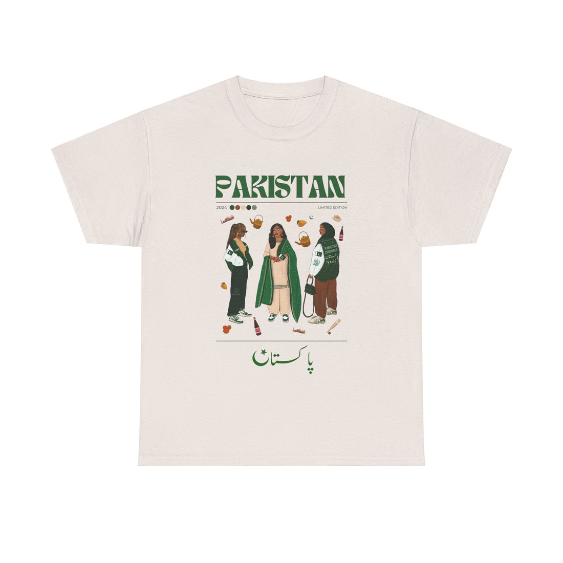 Pakistan x Streetwear Series - Unisex Heavy Cotton Tee