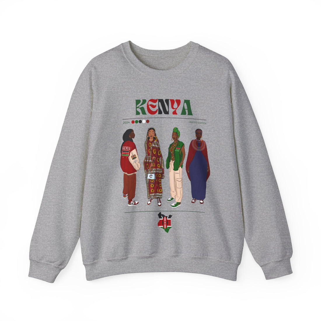 Kenya x Streetwear Series - Crewneck Sweatshirt