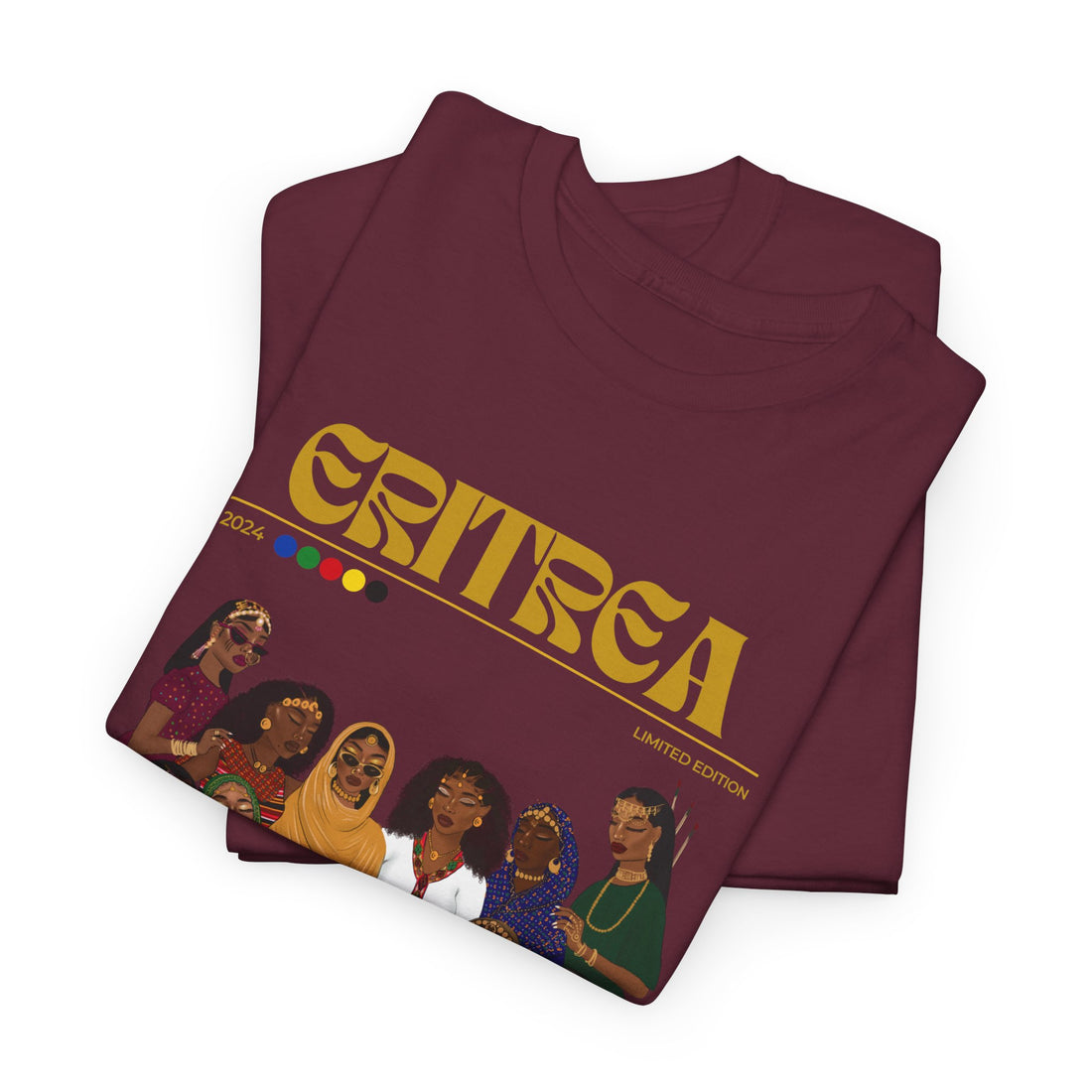 Eritrea x Streetwear Series - Unisex Heavy Cotton Tee