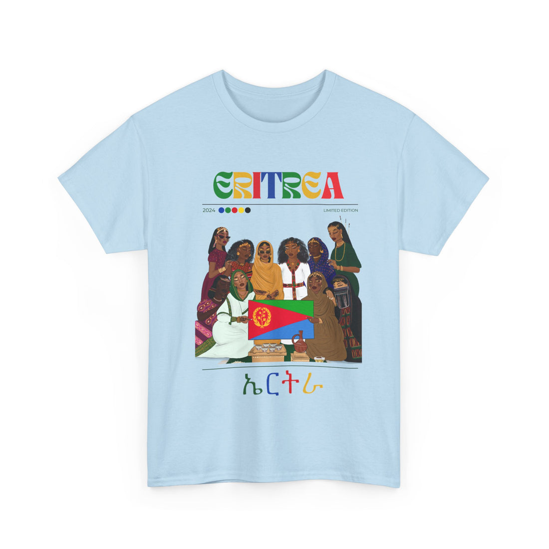 Eritrea x Steetwear Series - Unisex Heavy Cotton Tee