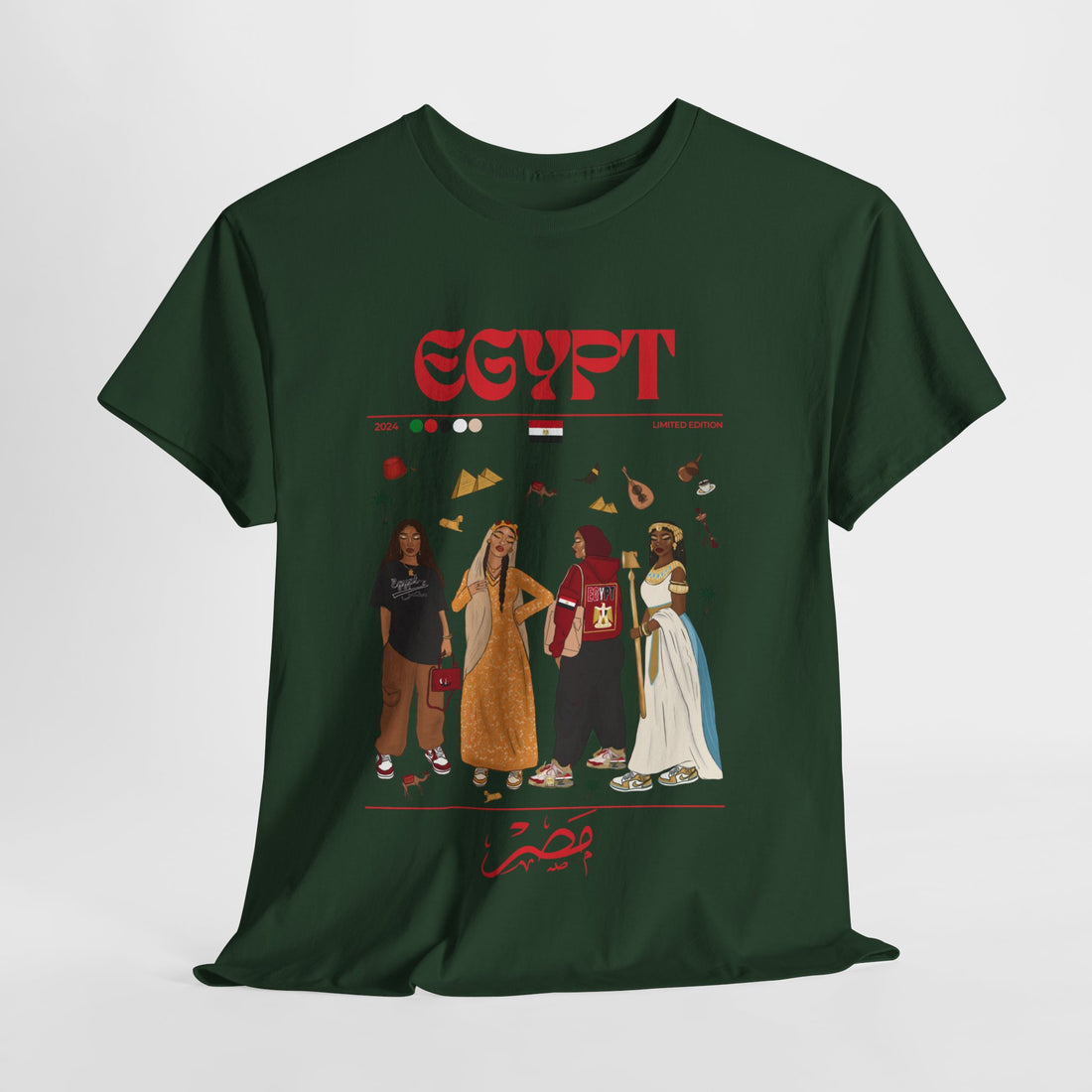 Egypt x Streetwear Series - Unisex Heavy Cotton Tee