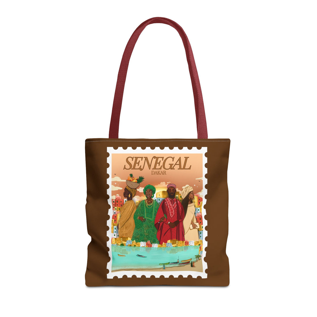 Senegal Post Card - Tote Bag