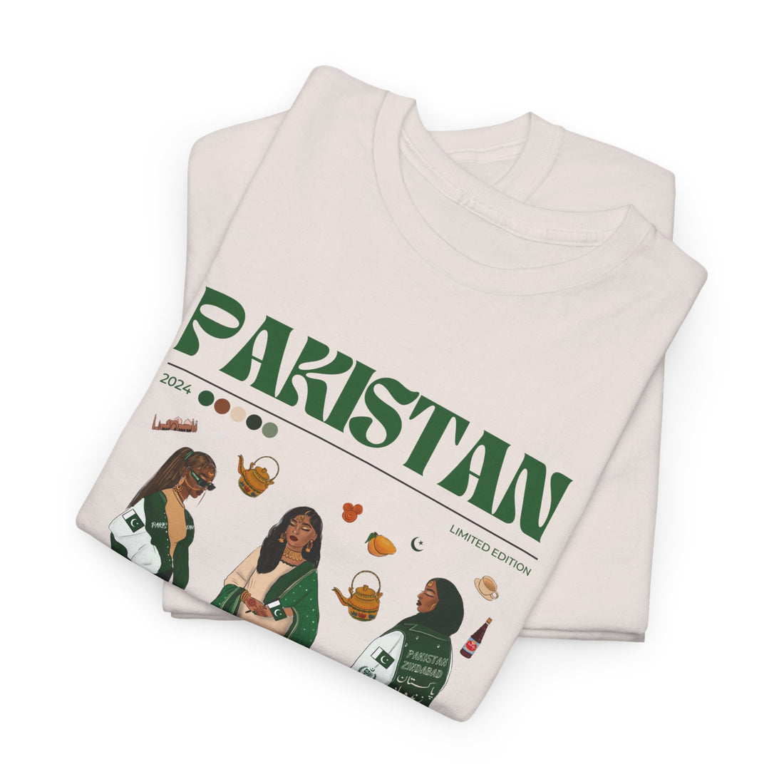 Pakistan x Streetwear Series - Unisex Heavy Cotton Tee