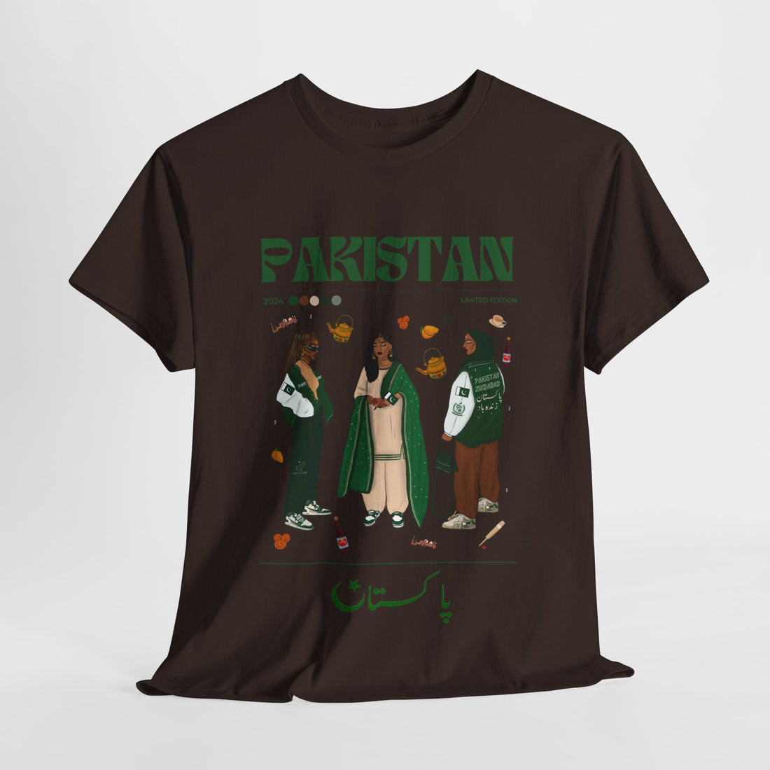 Pakistan x Streetwear Series - Unisex Heavy Cotton Tee