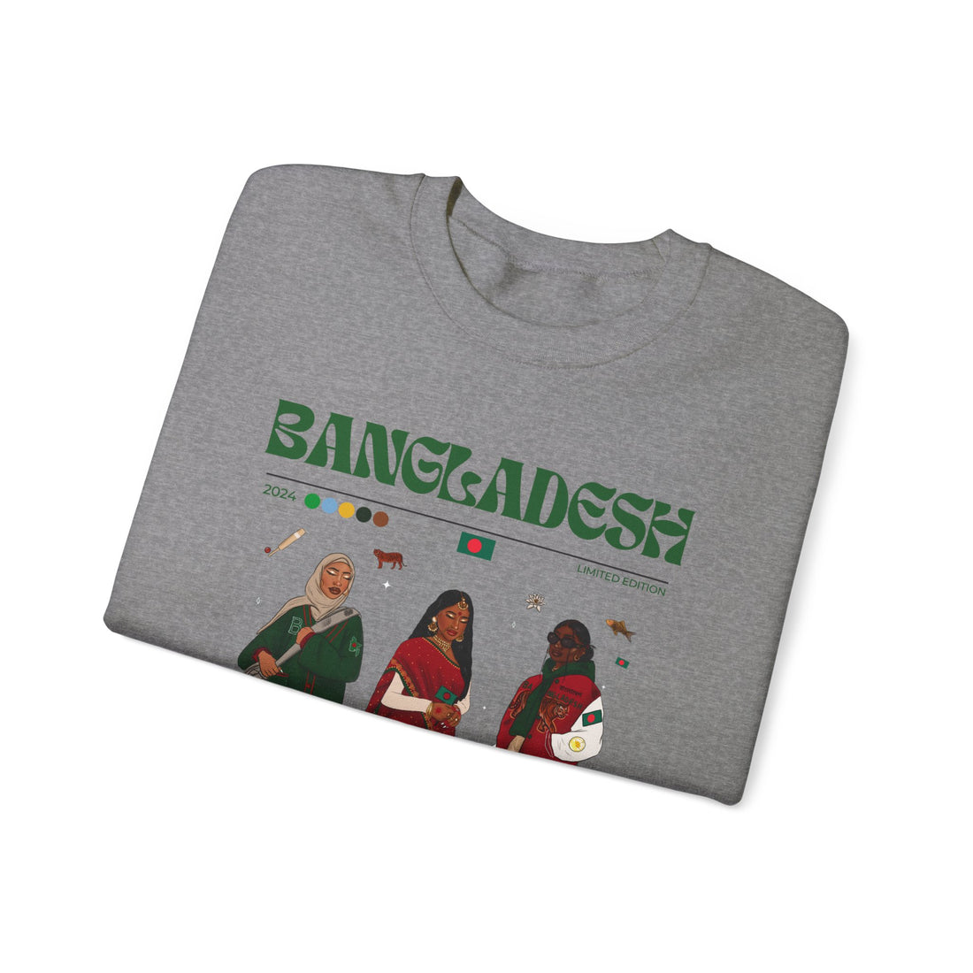 Bangladesh x Streetwear Series - Crewneck Sweatshirt