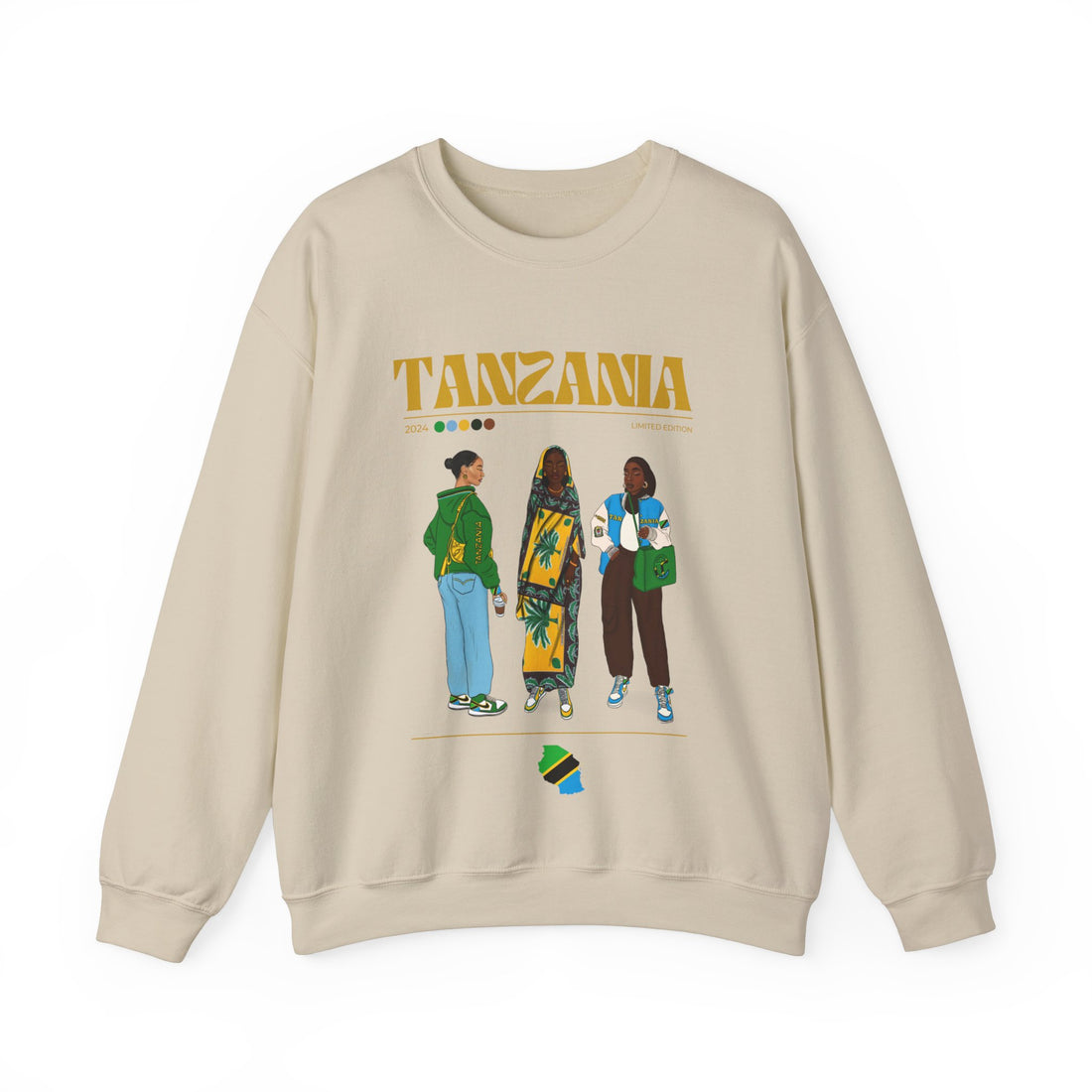 Tanzania x Streetwear Series - Crewneck Sweatshirt