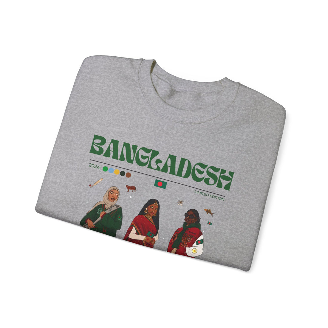 Bangladesh x Streetwear Series - Crewneck Sweatshirt