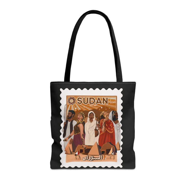 Sudan - Black Tote Bag