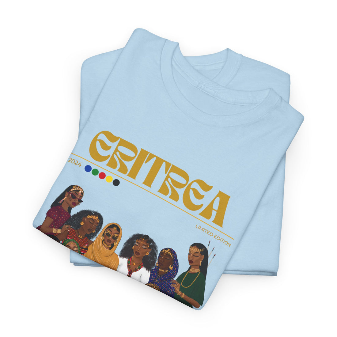 Eritrea x Streetwear Series - Unisex Heavy Cotton Tee