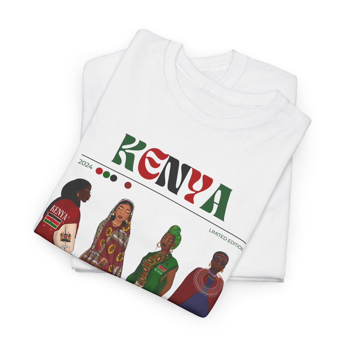 Kenya x Streetwear Series - Unisex Heavy Cotton Tee