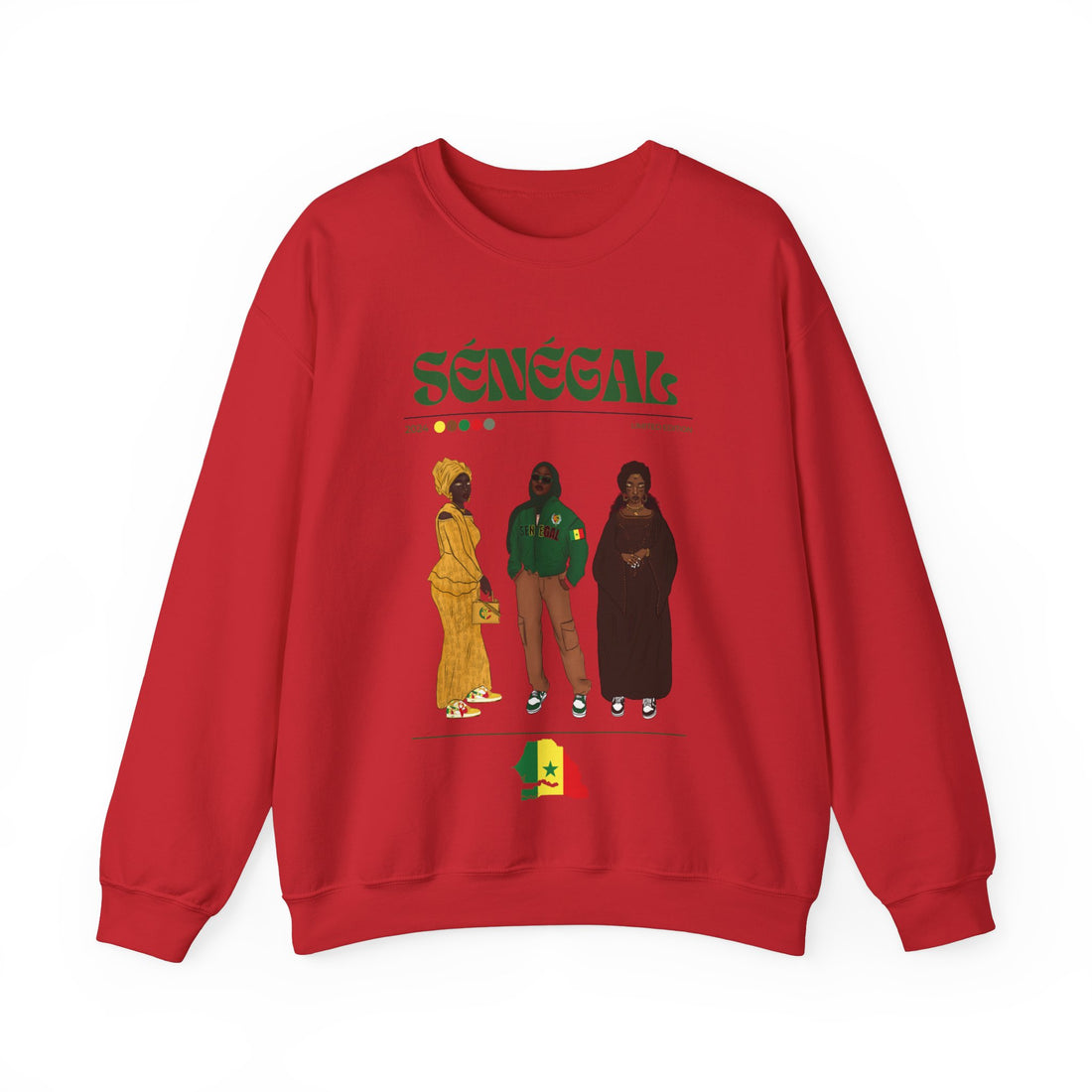 Senegal x Streetwear Series - Crewneck Sweatshirt