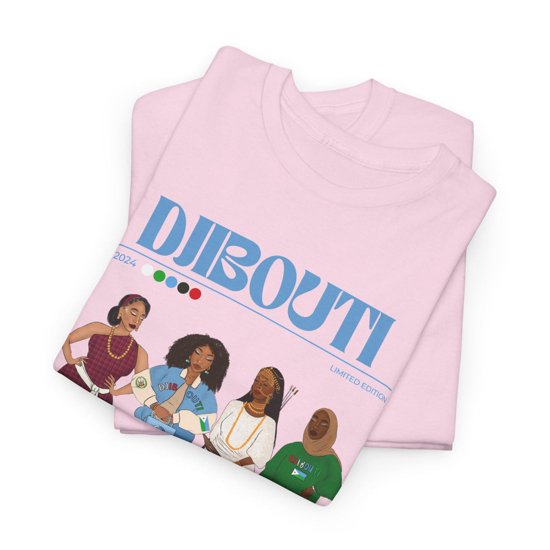 Djibouti x Streetwear Series - Unisex Heavy Cotton Tee