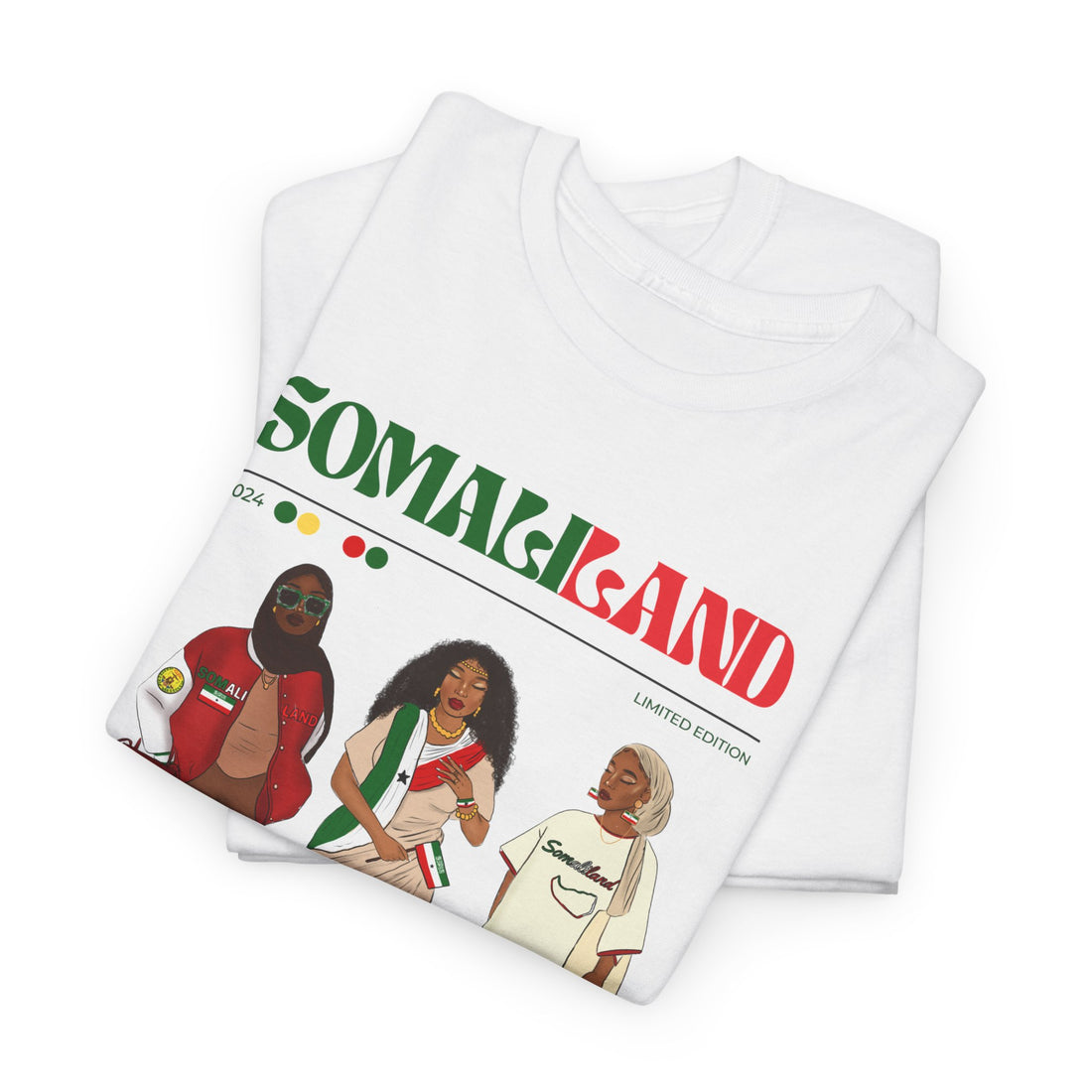 Somaliland x Streetwear Series - Unisex Heavy Cotton Tee