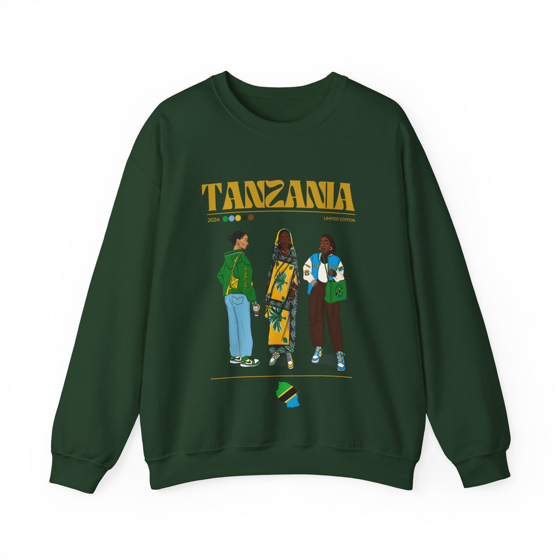 Tanzania x Streetwear Series - Crewneck Sweatshirt