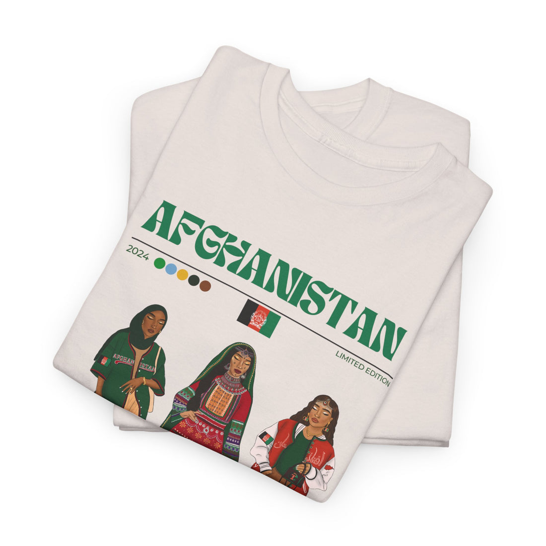 Afghanistan x Streetwear Series - Unisex Heavy Cotton Tee