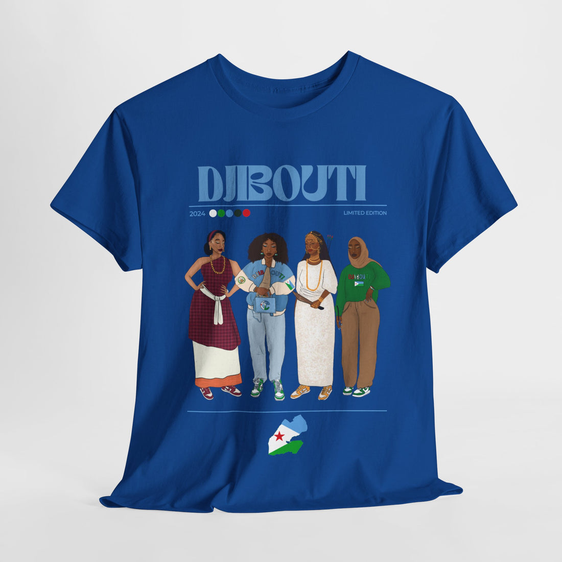 Djibouti x Streetwear Series - Unisex Heavy Cotton Tee