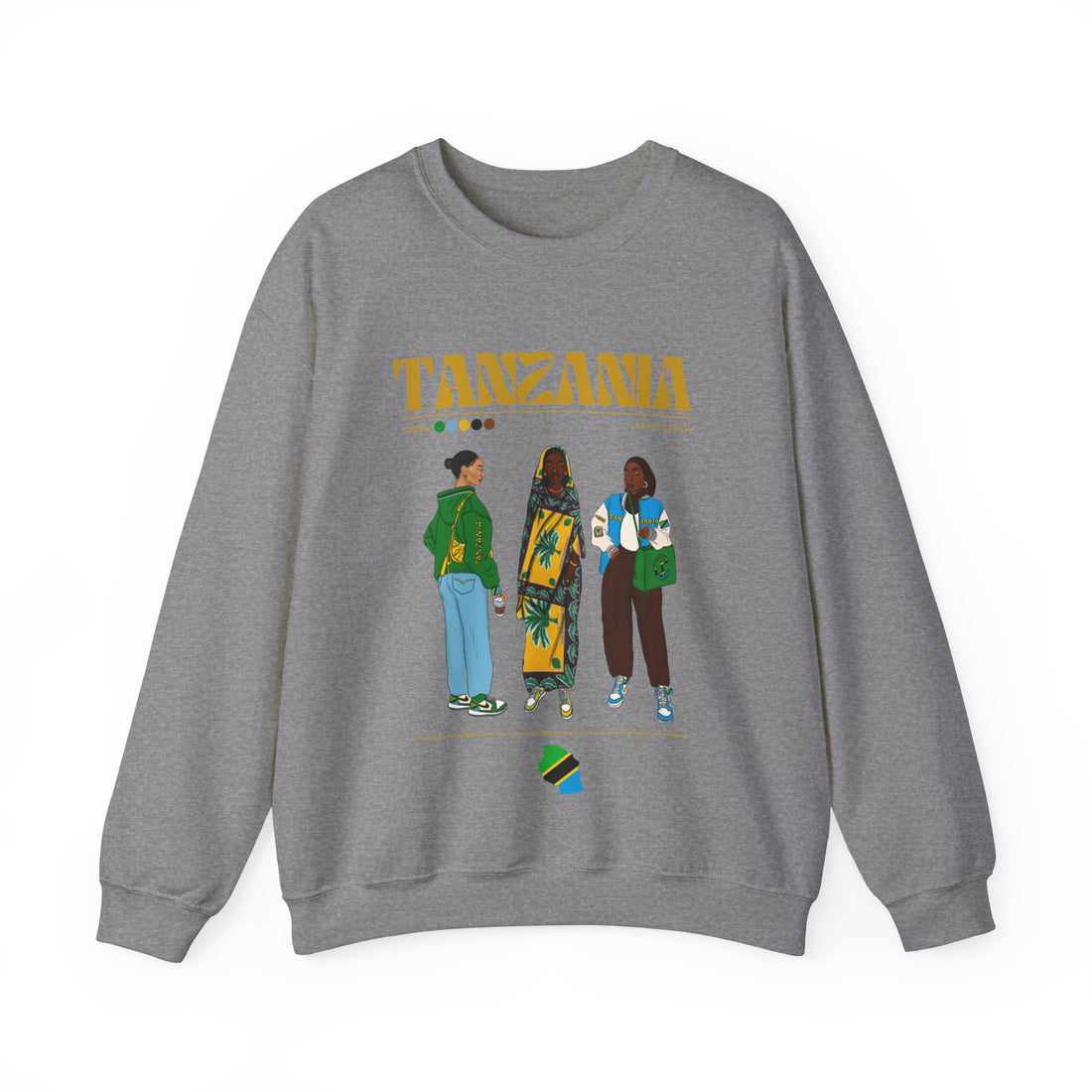Tanzania x Streetwear Series - Crewneck Sweatshirt